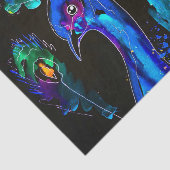 Schildpaddenstoel Tissuepapier (Detail)