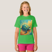 Schildpaddentijd in het paradijs t-shirt (Voorkant volledig)