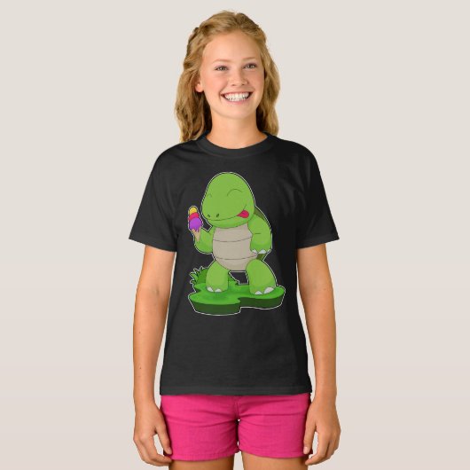 Schildpaddenwafelijs T-shirt (Voorkant volledig)