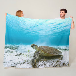 schildpadfleecedeken fleece deken