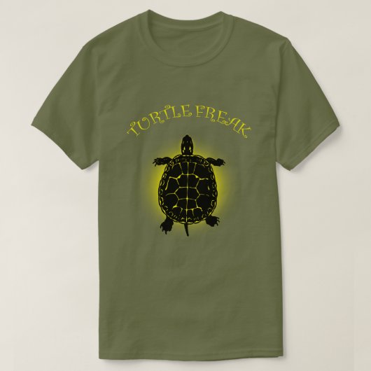 schildpadfreak t-shirt (Design voorkant)