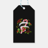 Schildpadgeschenk | Turtle Snoep Sweet Christmas Cadeaulabel (Voorkant)