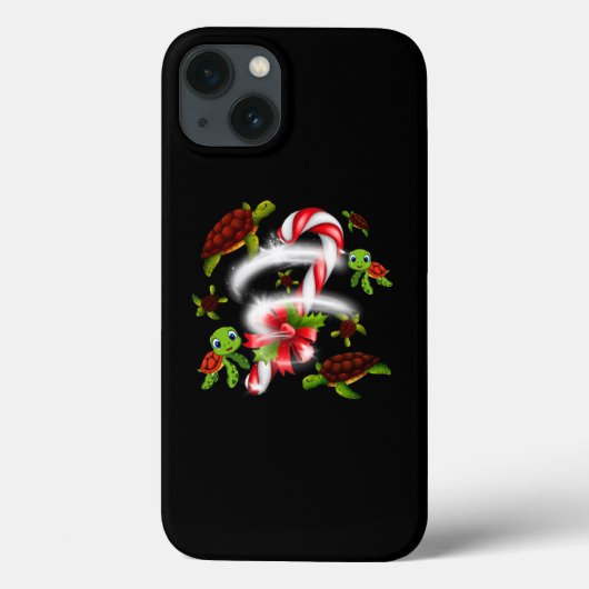 Schildpadgeschenk | Turtle Snoep Sweet Christmas Case-Mate iPhone Case (Achterkant)