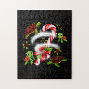 Schildpadgeschenk   Turtle Snoep Sweet Christmas Legpuzzel