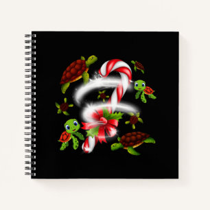 Schildpadgeschenk Turtle Snoep Sweet Christmas Notitieboek
