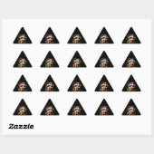 Schildpadgeschenk | Turtle Snoep Sweet Christmas Sticker (Vel)