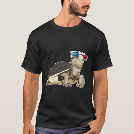Schildpadglazen T-shirt (Voorkant)