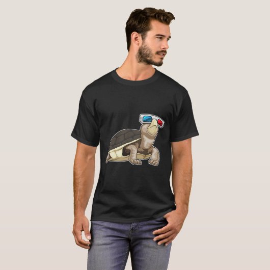 Schildpadglazen T-shirt (Voorkant volledig)