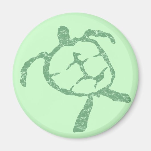 schildpadgroen magneet (Voorkant)