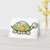 Schildpadgroet en notitiekaarten (Gele Bloem)
