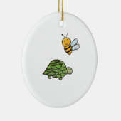 schildpadhommel keramisch ornament (Rechts)