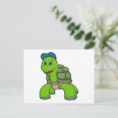 Schildpadkap Briefkaart (Staand voorkant)
