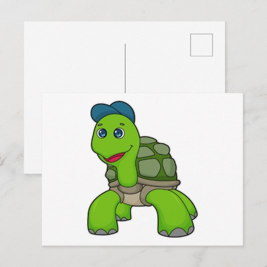 Schildpadkap Briefkaart (Voorkant / Achterkant)