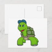 Schildpadkapje Briefkaart (Voorkant / Achterkant)