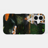 Schildpadkat en Koi Vis iPhone 16 Hoesje (Achterkant horizontaal)