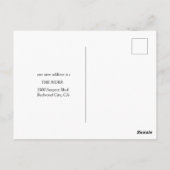 schildpadkunst briefkaart (Achterkant)