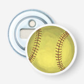 Schildpadkunst Button Flesopener (Voorkant)