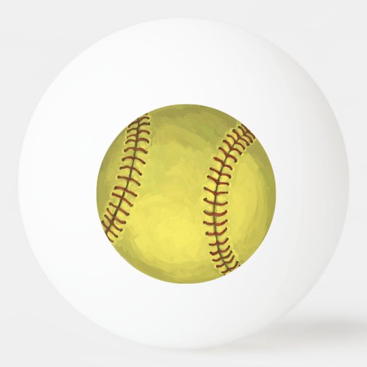 Schildpadkunst Pingpongbal (Achterkant)