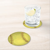 Schildpadkunst Ronde Kartonnen Onderzetter (Insitu)