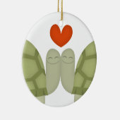Schildpadliefde Keramisch Ornament (Rechts)