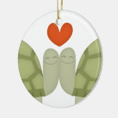 Schildpadliefde Keramisch Ornament (Links)