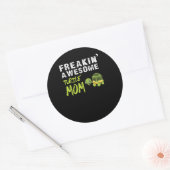 schildpadliefhebber | Freaking 'Geweldige schildpa Ronde Sticker (Envelop)