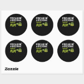 schildpadliefhebber | Freaking 'Geweldige schildpa Ronde Sticker (Vel)