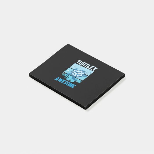 Schildpadliefhebber | Supercoole schildpad Post-it® Notes (Schuin)