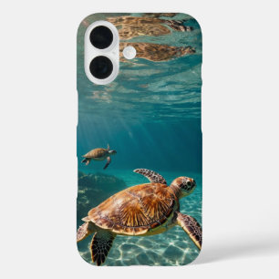 schildpadparade iPhone 16 hoesje