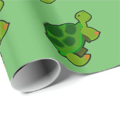 Schildpadpatroon - Glanzend inpakpapier, 30" x 6' Cadeaupapier (Rol Hoek)