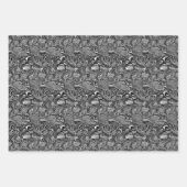 Schildpadpatroon nr.3 inpakpapier vel (Voorkant 3)