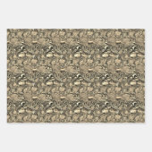 Schildpadpatroon nr.3 inpakpapier vel (Voorkant 2)