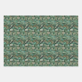 Schildpadpatroon nr.3 inpakpapier vel (Voorkant)