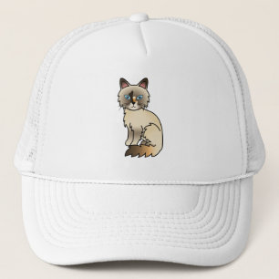 Schildpadpunt Birmaanse / Ragdoll kat Trucker Pet