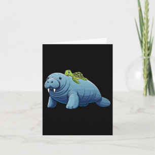 Schildpadrijdende Doejongkostuum Zeedierliefhebber Kaart