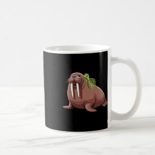 Schildpadrijdende Walrus Kostuum Zee Dierenliefheb Koffiemok