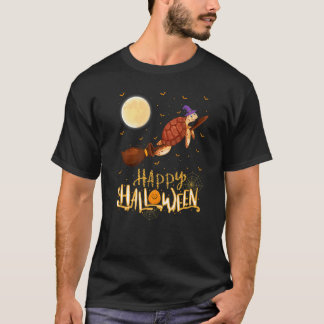 Schildpadrit Heks Schot Hagel Schilpad Halloween T-shirt