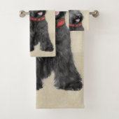 Schildpadschilders - Kute Original Dog Art Bad Handdoek (Insitu)