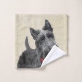 Schildpadschilders - Kute Original Dog Art Bad Handdoek (Wasdoekje)