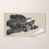 Schildpadschilders - Kute Original Dog Art Bad Handdoek (Handdoek)
