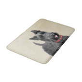 Schildpadschilders - Kute Original Dog Art Badmat (Gekanteld)