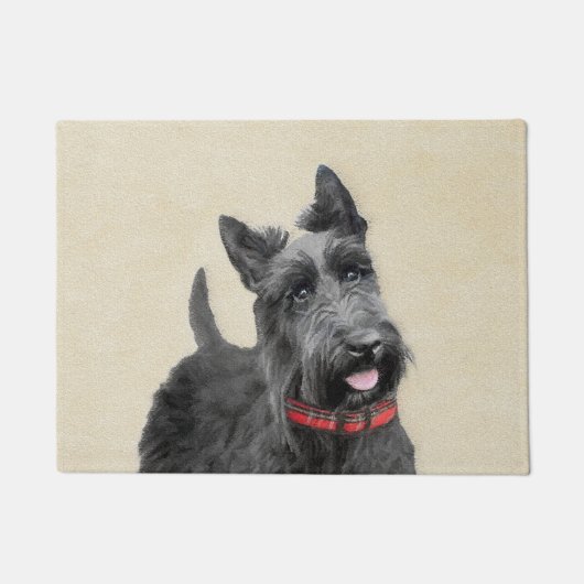 Schildpadschilders - Kute Original Dog Art Deurmat (Voorkant)