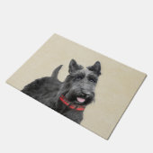Schildpadschilders - Kute Original Dog Art Deurmat (Schuin)