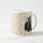 Schildpadschilders - Kute Original Dog Art Grote Koffiekop (Voorkant rechts)