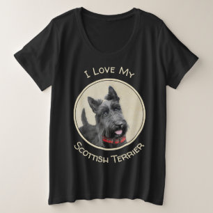 Schildpadschilders - Kute Original Dog Art Grote Maat T-shirt
