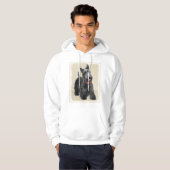 Schildpadschilders - Kute Original Dog Art Hoodie (Voorkant volledig)