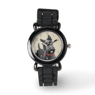 Schildpadschilders - Kute Original Dog Art Horloge