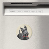 Schildpadschilders - Kute Original Dog Art Magneet (Insitu (Vaatwasser))