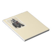 Schildpadschilders - Kute Original Dog Art Notitieblok (Schuin)