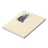 Schildpadschilders - Kute Original Dog Art Notitieblok (Linkerzijde)